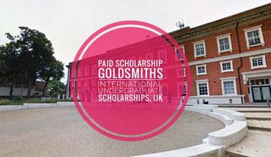 Goldsmiths International Undergraduate Scholarships for International Students in UK 2022