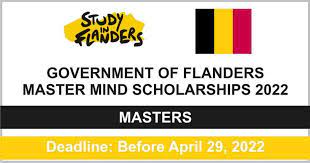 Best Flanders master mind scholarships 2022